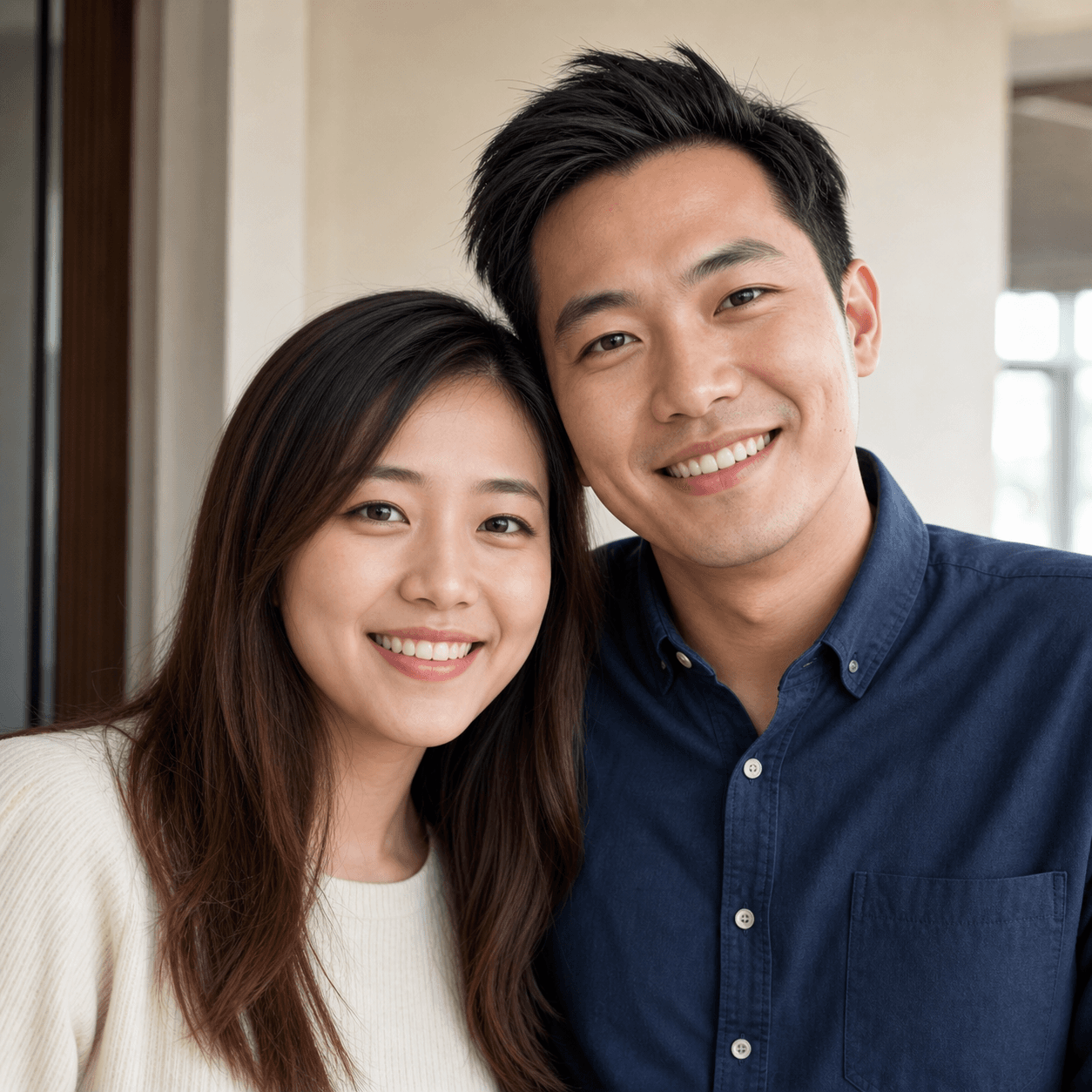 Fictional portrait of Janice and Kelvin